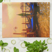 Venice Grand Canal & Gondolas Giro del Malcantone Handtuch (Gefaltet)