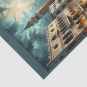 Venice Grand Canal in der Nacht Seidenpapier (Ausschnitt)