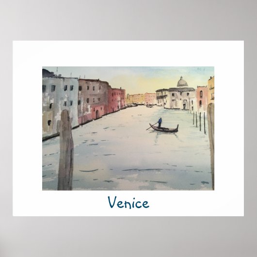 Venice Grand Canal Poster (Vorne)