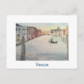 Venice Grand Canal Postkarte (Vorderseite)