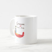 Venice Groom Kaffeetasse (Vorderseite Links)