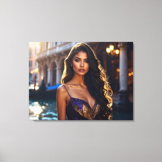 VENICE - I LOVE ITALY LEINWANDDRUCK (Vorderseite)