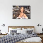 VENICE - I LOVE VENICE LEINWANDDRUCK (Insitu (Schlafzimmer))