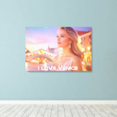 VENICE - I LOVE VENICE - LEINWANDDRUCK (Insitu (Holzboden))