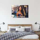 VENICE - I LOVE VENICE LEINWANDDRUCK (Insitu (Schlafzimmer))