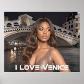 VENICE - I LOVE VENICE POSTER (Vorne)