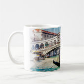 VENICE Italien Schöne Wasserfarben Erde Kunst Kaffeetasse (Links)