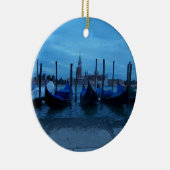 Venice Italy Gondolas Keramikornament (Rechts)