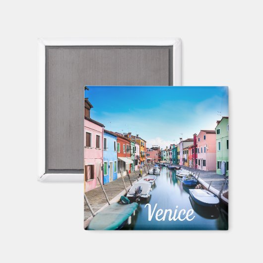 Venice Italy Magnet (Vorderseite/Rückseite)