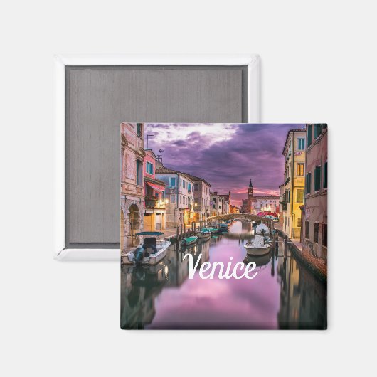 Venice Italy Magnet (Vorderseite/Rückseite)