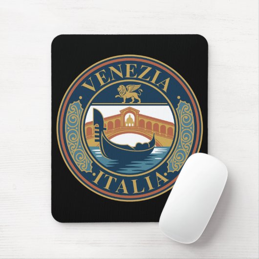 Venice Italy Mousepad (Mit Mouse)