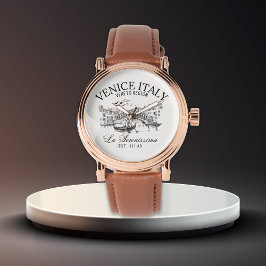 Venice Italy Old Landscape Armbanduhr