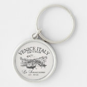 Venice Italy Old Landscape Schlüsselanhänger (Vorne)