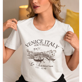 Venice Italy Old Landscape T-Shirt