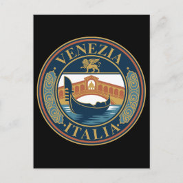 Venice Italy Postkarte