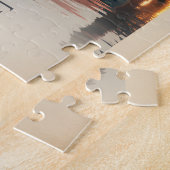 Venice Italy Rialto Bridge Vintage Twilight Rustic Puzzle (Seite)