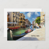 Venice, Italy, scenic photograph, Postkarte (Vorne/Hinten)