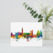 Venice Italy Skyline Postkarte (Stehend Vorderseite)