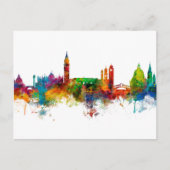 Venice Italy Skyline Postkarte (Vorderseite)