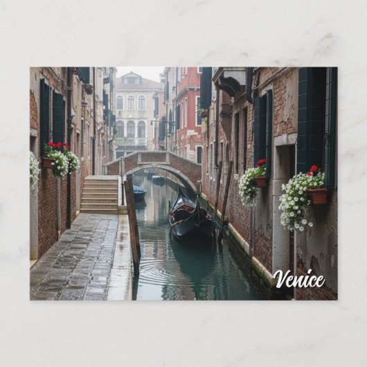 Venice Italy Travel Postkarte (Vorderseite)