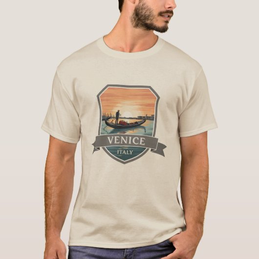 Venice Italy Travel Souvenir T-Shirt (Vorderseite)