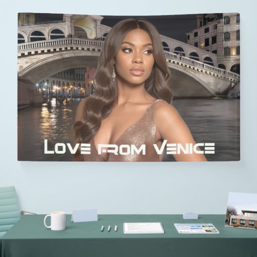 VENICE - LOVE FROM VENICE BANNER (Messe)