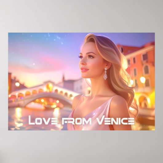 VENICE - LOVE FROM VENICE - POSTER (Vorne)