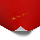 Venice Moon Drummer Poster (Ecke)