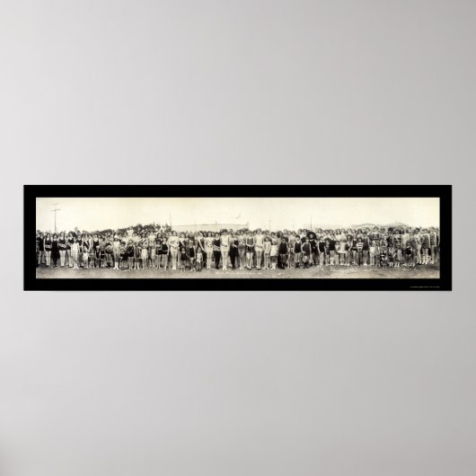 Venice Pageant, CA Foto 1926 Poster (Vorne)