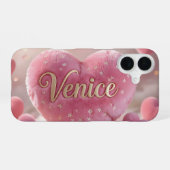 Venice - Personalized Hoodie – Gift for Her iPhone 16 Hülle (Rückseite (Horizontal))