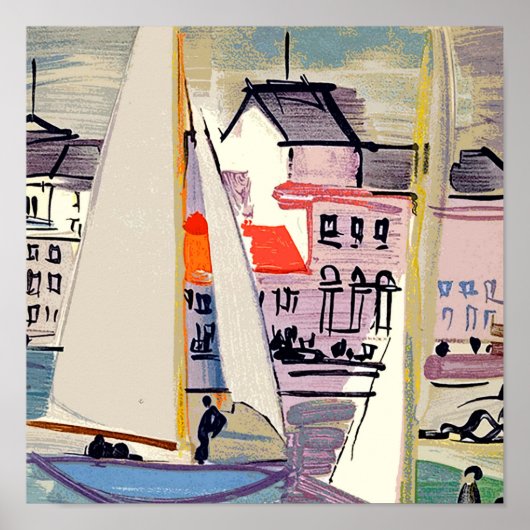 Venice Raoul Dufy Poster (Vorne)