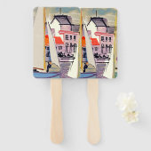 Venice Raoul Dufy Set of Fans Fächer (Vorne und Hinten)