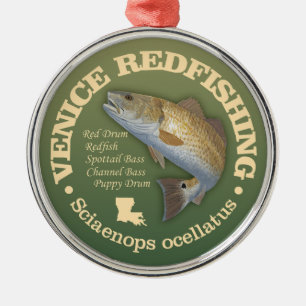 Venice Redfish Ornament Aus Metall