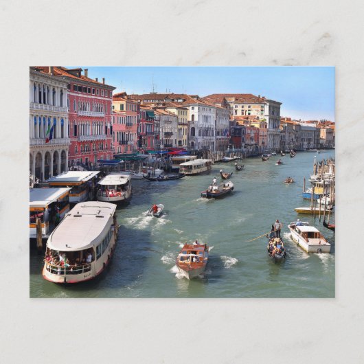 VENICE RIALTO BRIDGE VIEW POSTKARTE (Vorderseite)