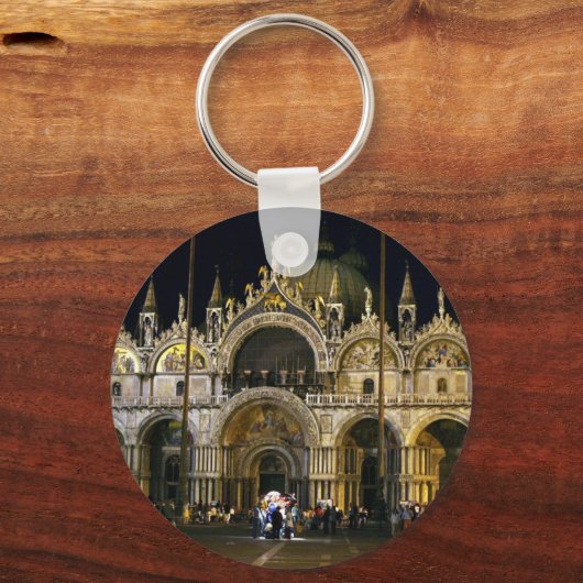 VENICE SAN MARCO SQUARE BASILICA SCHLÜSSELANHÄNGER (Vorderseite)