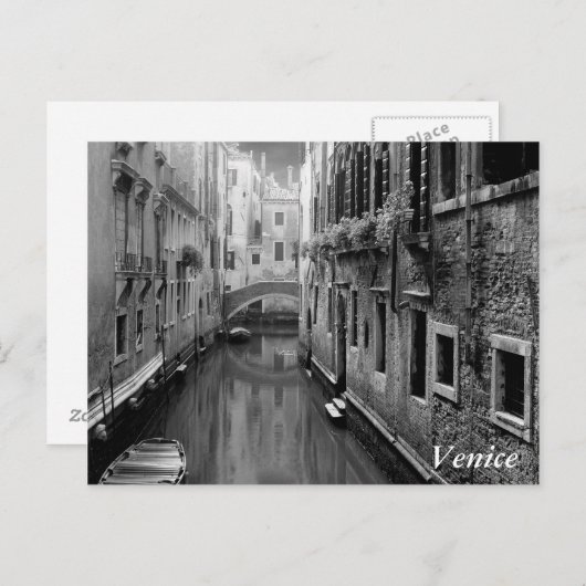 Venice Scene Postkarte (Vorne/Hinten)