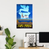 Venice Simplon Orient Express Plakat (Heimbüro)