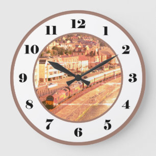 Venice Simplon Orient Express Vintage Diesel Große Wanduhr