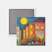 Venice Soiree Magnet 2 von Lisa Lorenz (Vorderseite/Rückseite)