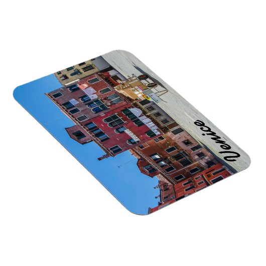 Venice Square Flexible Foto Magnet (Rechte Seite)