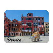 Venice Square Flexible Foto Magnet (Horizontal)