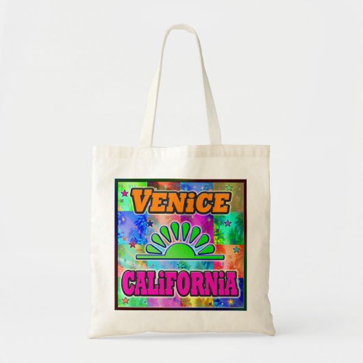 Venice Sun & Palms Bag Tragetasche (Vorne)