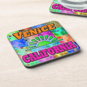 Venice Sun & Palms Coaster Untersetzer (Linke Seite)