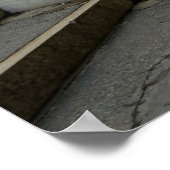 Venice Sunset Canal & Bridge – Romantic Poster (Ecke)