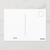 Venice Sunset Canal & Bridge – Romantic Postkarte (Rückseite)