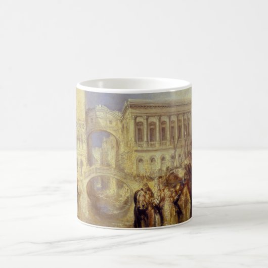 Venice the Bridge of Sighs J. M. W. Turner Italien Kaffeetasse (Mittel)