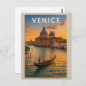Venice – The Floating City of Dreams Postkarte (Vorne/Hinten)