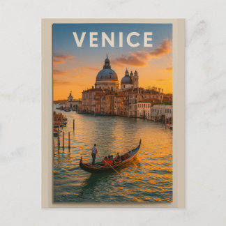 Venice – The Floating City of Dreams Postkarte