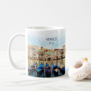VENICE VENEZIA Aquarell - Italien Reise Andenken Kaffeetasse
