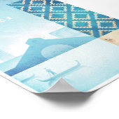 Venice Vintage Travel Poster (Ecke)